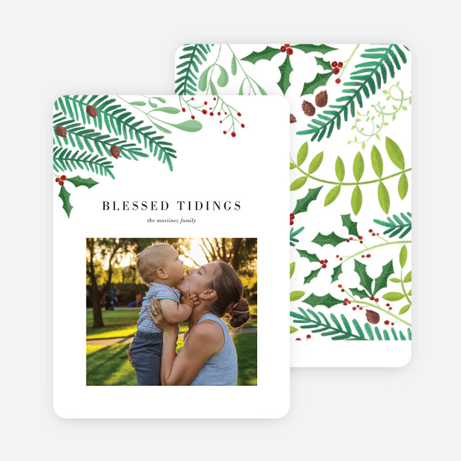 Branch Out Holiday Cards - Black