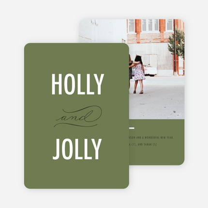 Holly and Jolly - Green