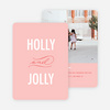 Holly and Jolly - Pink