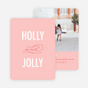 Holly and Jolly - Pink