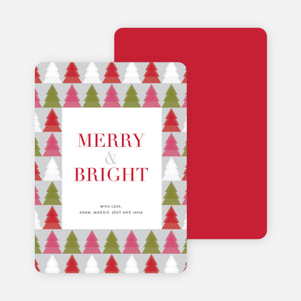 Merry & Bright Christmas - Red