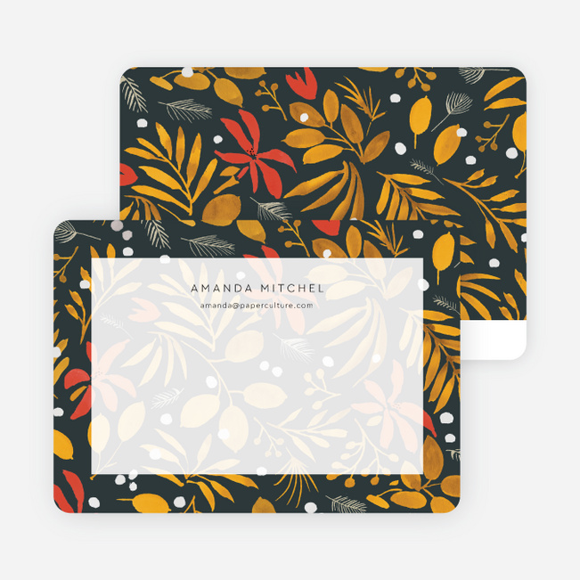 Fall in Love Wedding Thank You Cards - Multi