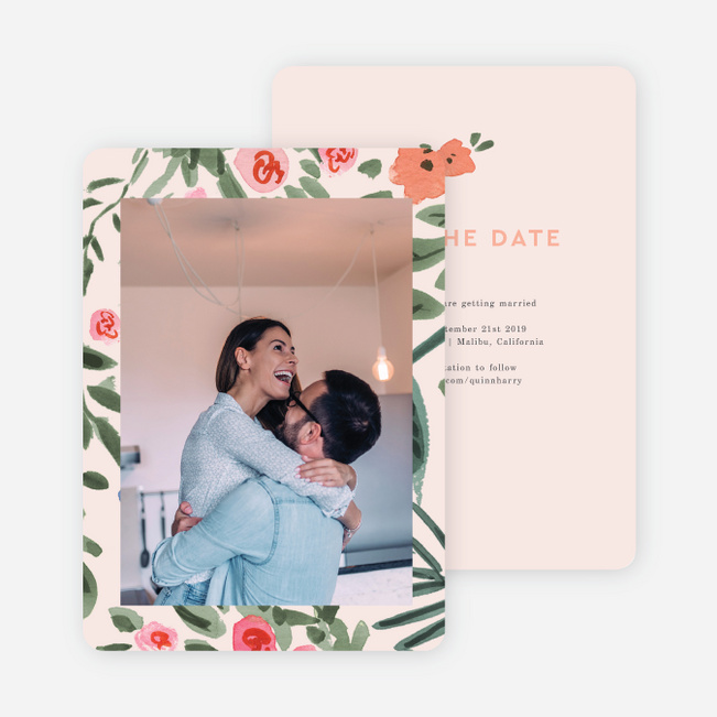 Southwest Vibes Wedding Invitation Suites - Pink