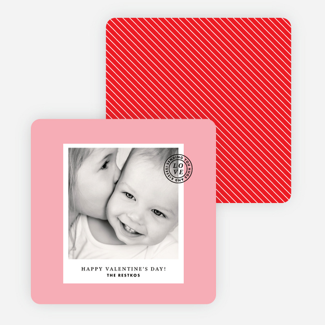 Cards to Put a Stamp on for Valentine’s Day - Yellow