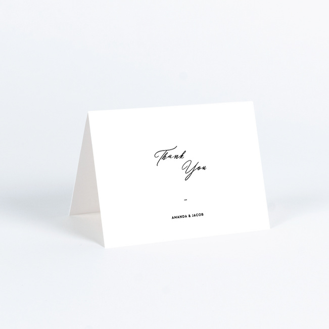 Something New Wedding Thank You Cards - White