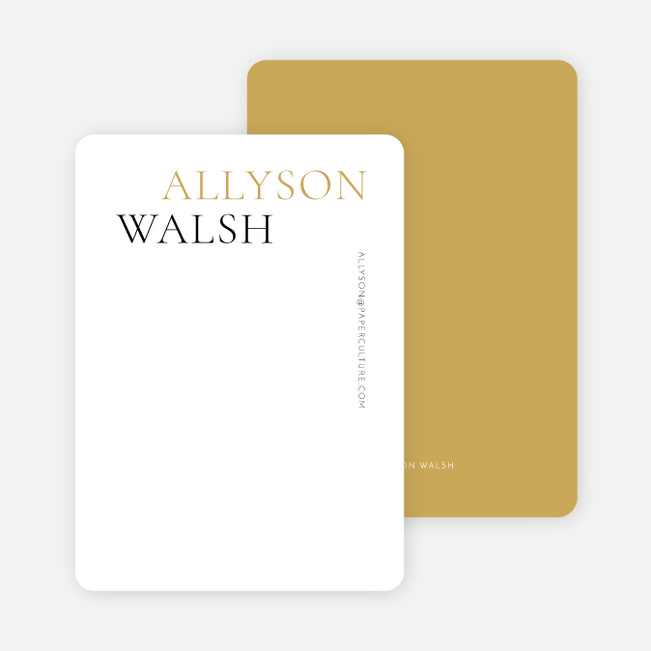 All that Matters Wedding Thank You Cards - Yellow
