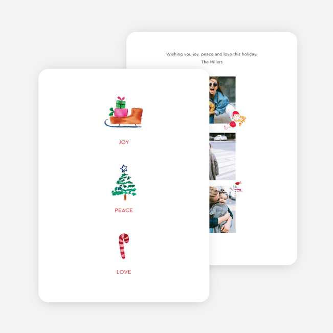 Winter Nostalgia Christmas Cards - Multi