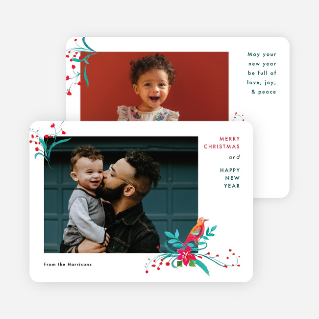 Festive Flourish Christmas Cards  Paper Culture