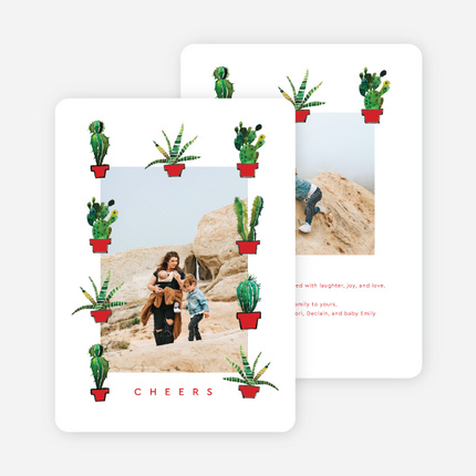 Cactus Frame - Red