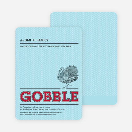 Gobble Gobble - Raspberry