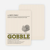 Gobble Gobble - Khaki