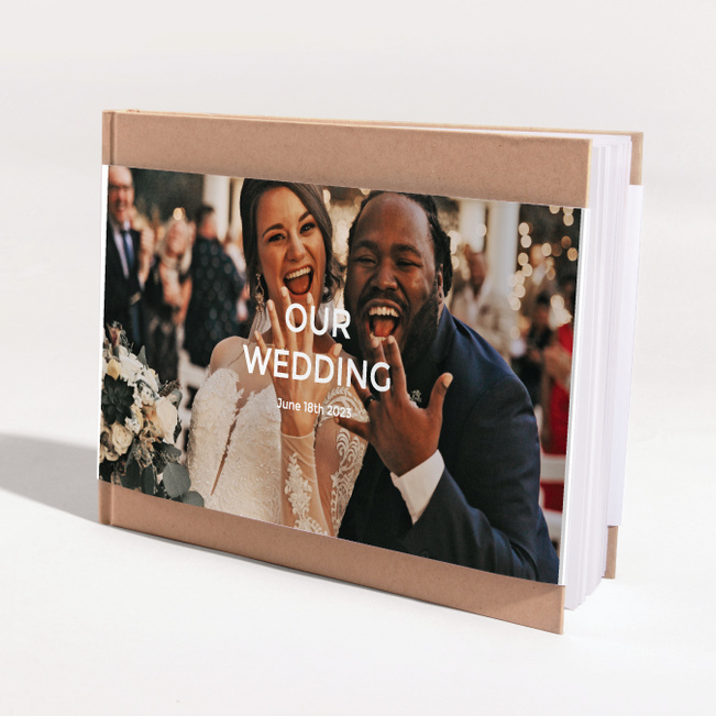 Hardcover Layflat Simply Photo Wedding Album Paper Culture