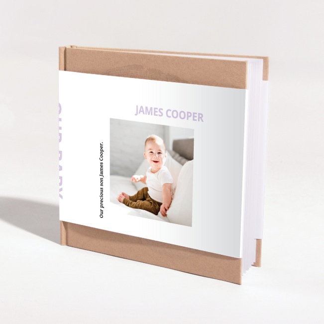 Hardcover Layflat Modern Photo Album Paper