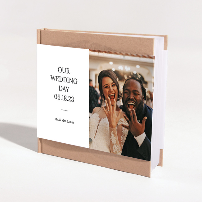 Hardcover Layflat Editorial Photo Wedding Album Paper