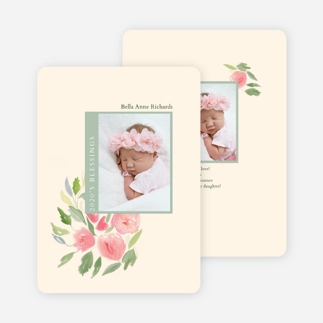 Lovely and Sweet Birth Announcements - Multi