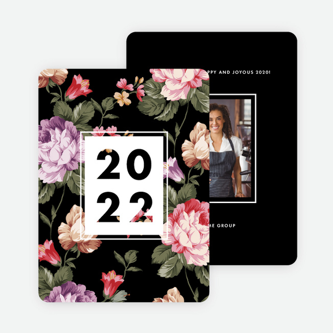 Flourishing Thoughts New Year Cards - Multi