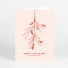Foil Hanging Mistletoe - Pink
