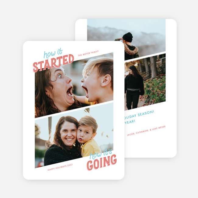 Starting and Going Holiday Cards and Invitations - Multi