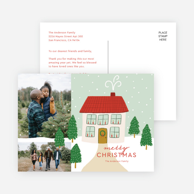 Road to Home Christmas Cards - Multi