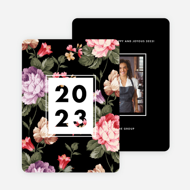 Flourishing Thoughts New Year Cards - Multi