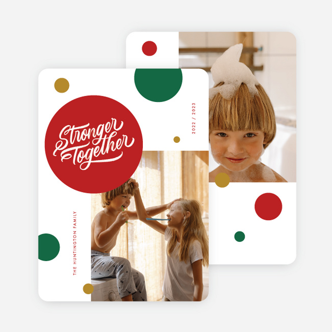 Our Strength Holiday Cards and Invitations - Multi