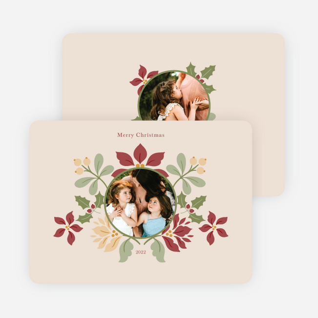 Nature’s Snapshot Christmas Cards - Beige