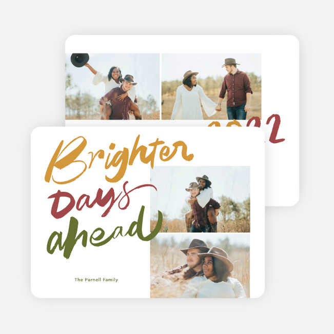 Bold & Bright Days Holiday Cards and Invitations - Multi