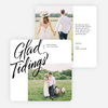 Scripted Tidings & Wishes - White