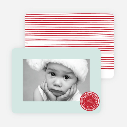 Stamp on the Holidays - Blue
