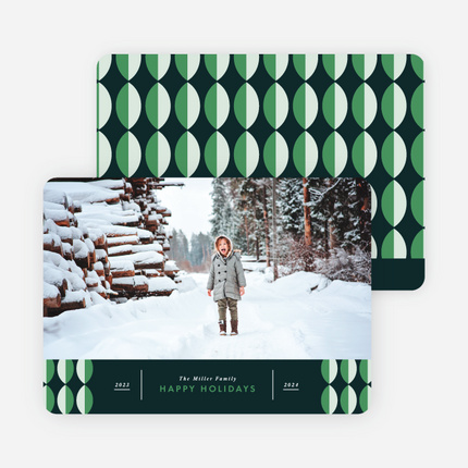Winter Patterns - Green