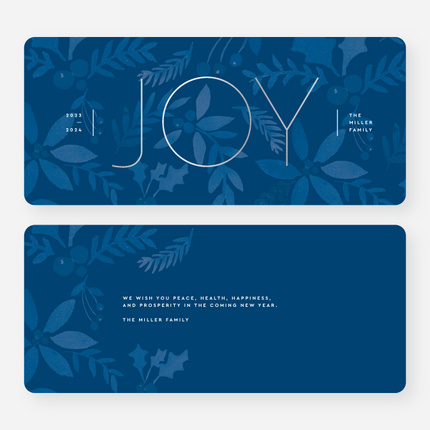 Foil Monumental Joy - Blue