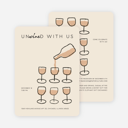 Unwined Party Time - Beige