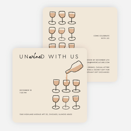 Unwined Party Time - Beige