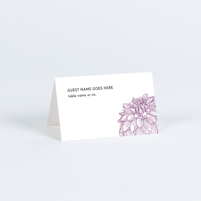Spring Bloom Wedding Name Cards & Place Cards | Paper Culture