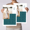 Block Photo Calendar - Green
