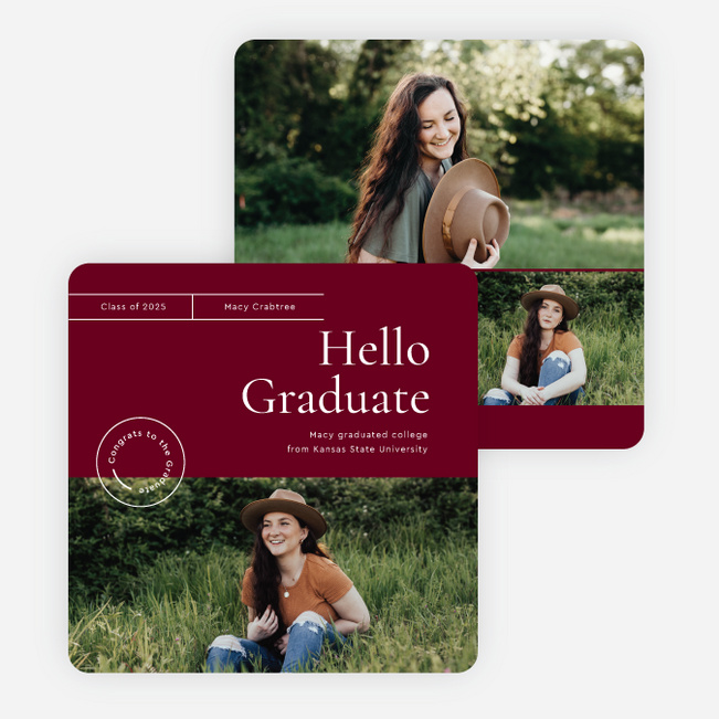 Mix of Everything Graduation Announcements & Graduation Invitations ...