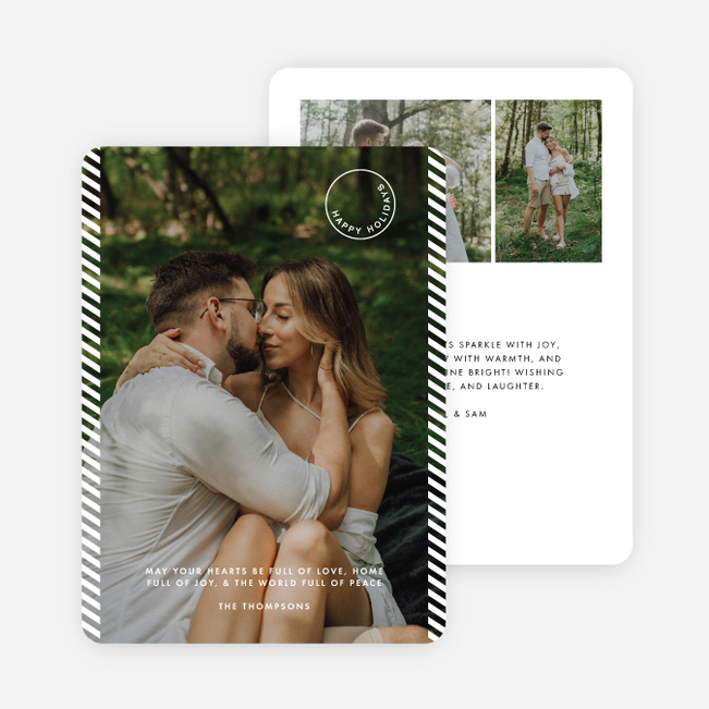 Delivered with Care Holiday Cards and Invitations - Green