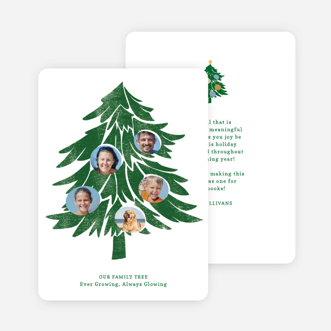 The Ties that Bind Christmas Cards - Green