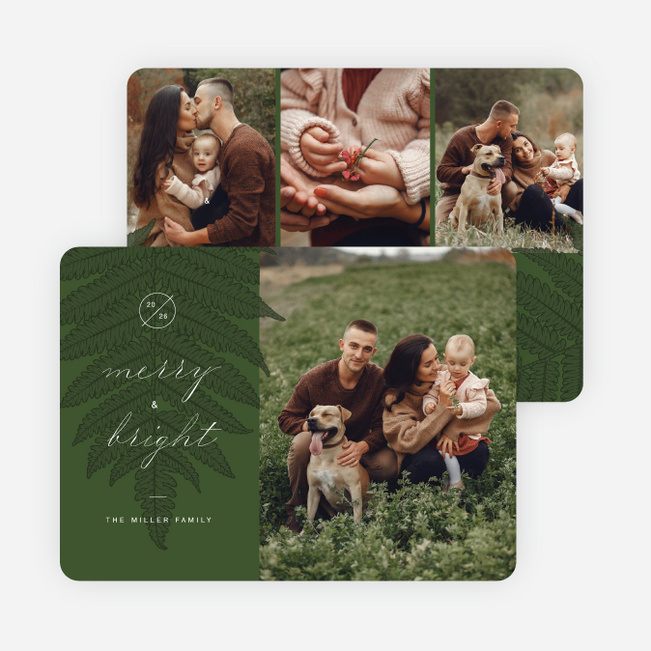 Holiday Watermark Spring Botanical Watermark Holiday Cards and Invitations | Paper Culture
