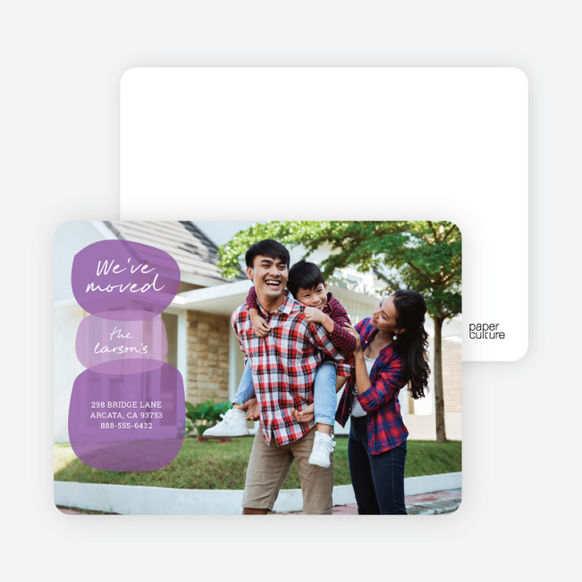 Rock On – Photo Moving Cards - Grape Jelly