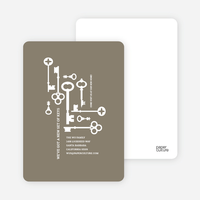 The Keys to Moving: Change of Address Cards - Momma Mocha
