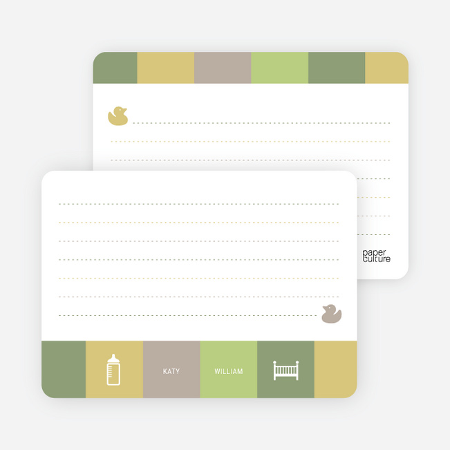 Note Cards: ‘Double Trouble Twins’ cards. - Flax