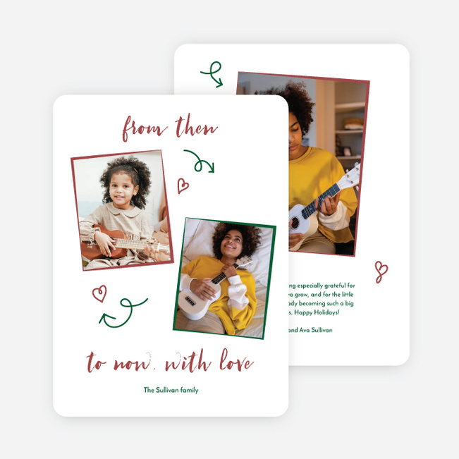 Through the Years Holiday Cards and Invitations - Multi